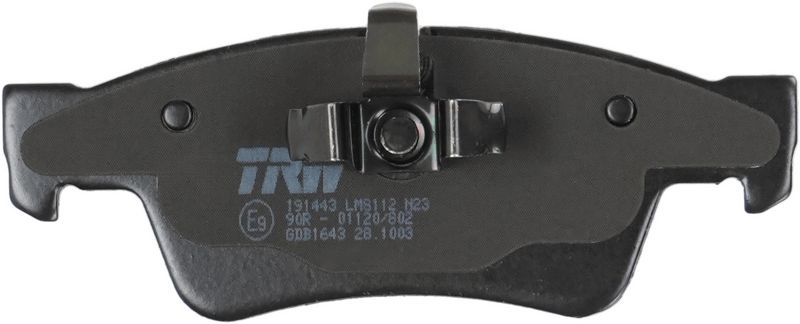 TRW GDB1643 Brake Pad Set, disc brake