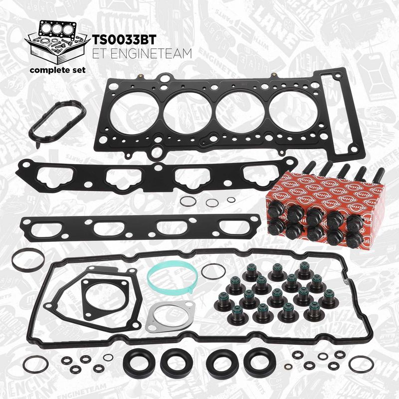 ET ENGINETEAM TS0033BT - Gasket Kit, cylinder head