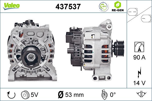 VALEO Dynamo / Alternator 437537