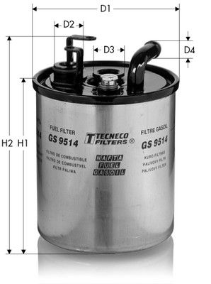 TECNECO FILTERS Üzemanyagszűrő GS9514