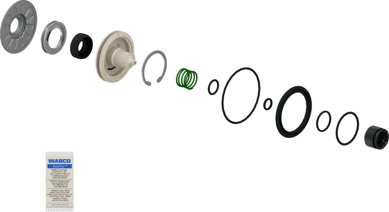 Faltenbalg, Bremssattelführung