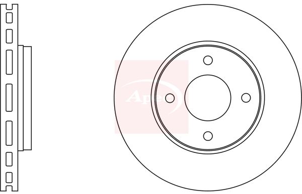APEC Brake Disc DSK2588