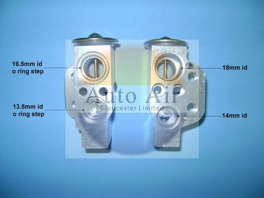 Auto Air Gloucester 22-1068 Expansion Valve, air conditioning