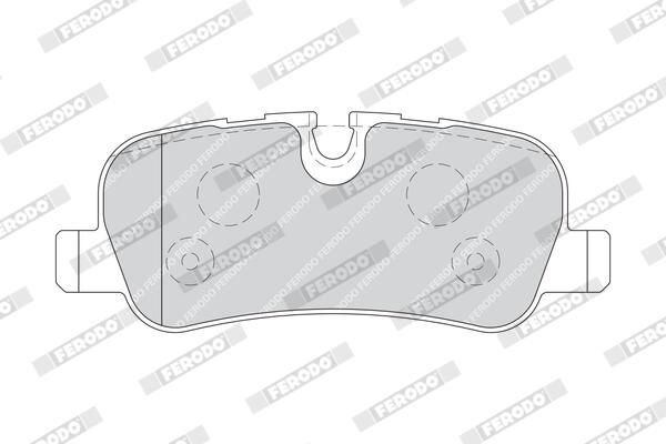 FERODO FDB1613 Brake Pad Set, disc brake