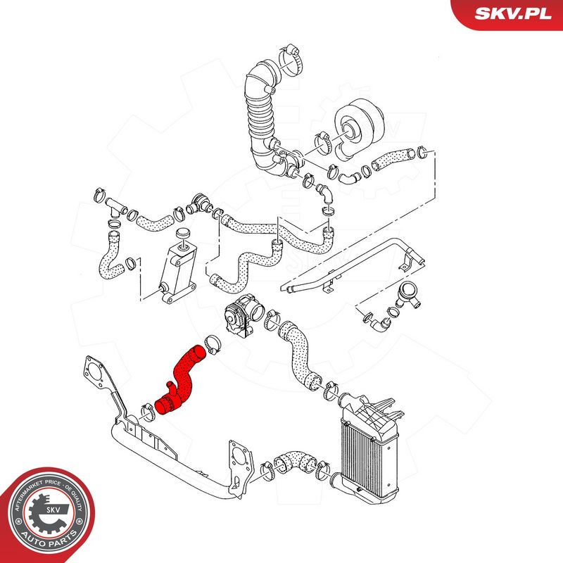 Laadimisõhu voolik, ESEN SKV 43SKV418