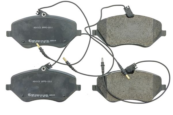 AISIN BPPE-1011 - Stabdžių kaladėlių komplektas