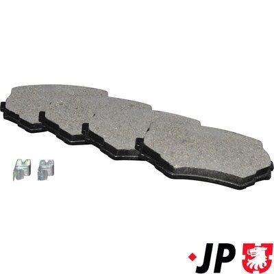 JP GROUP 4763600410 Brake Pad Set, disc brake