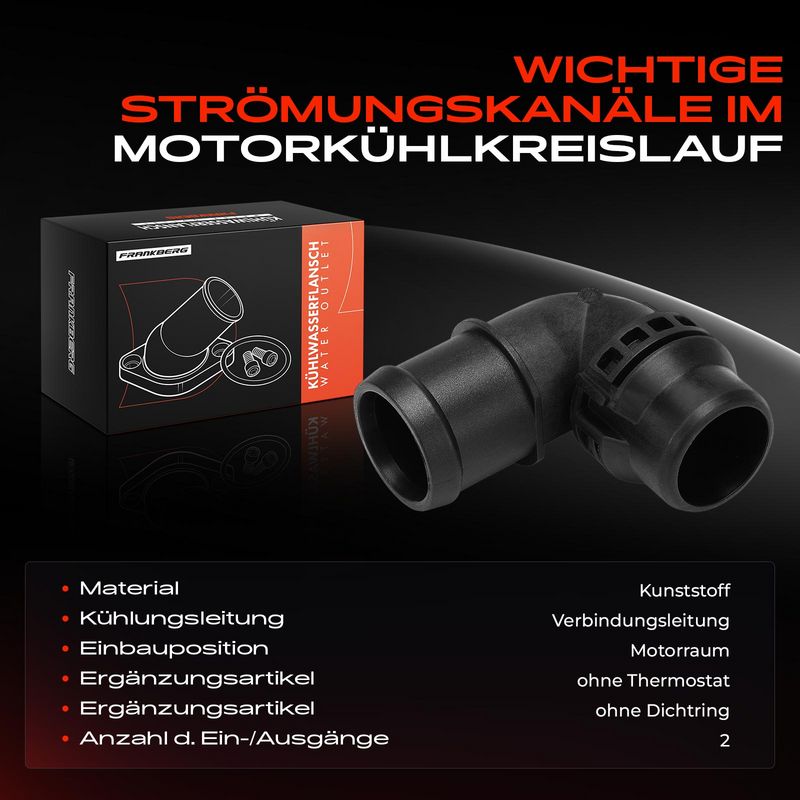 Frankberg 5481FB0058265 Coolant Pipe