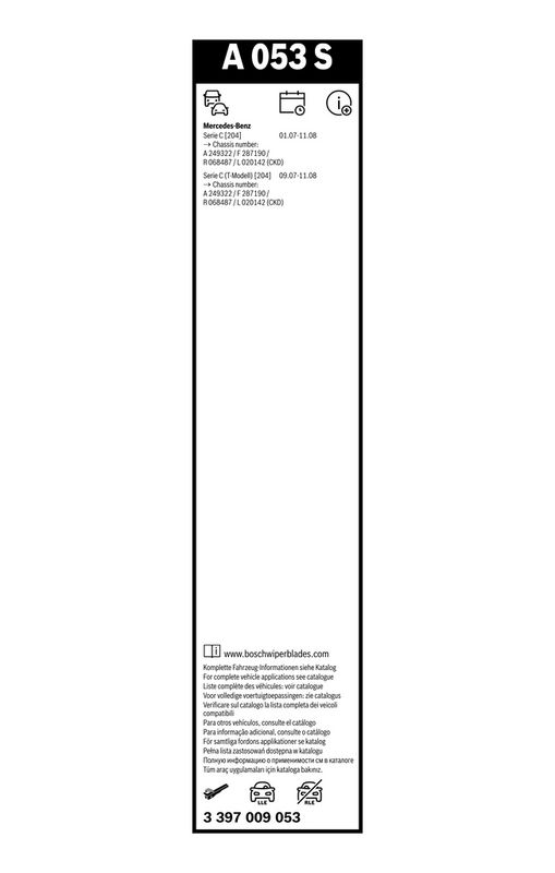 BOSCH 3 397 009 053 Wiper Blade