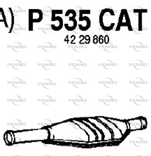 FENNO katalizátor P535CAT