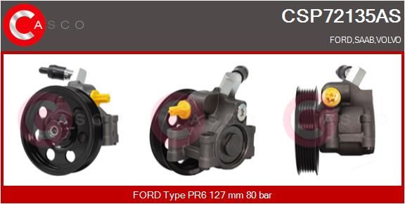 Hydraulické čerpadlo, řízení CSP72135AS