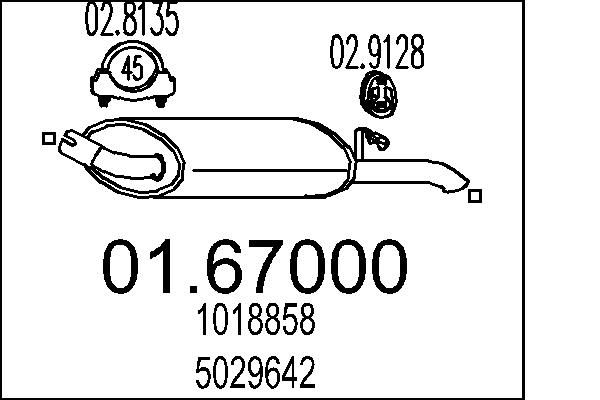 Глушник, Mts 01.67000