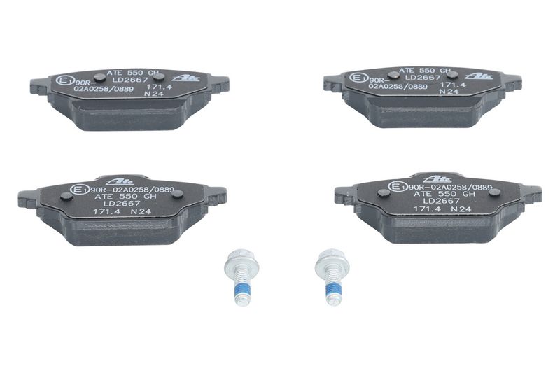 ATE 13.0470-2667.2 Brake Pad Set, disc brake