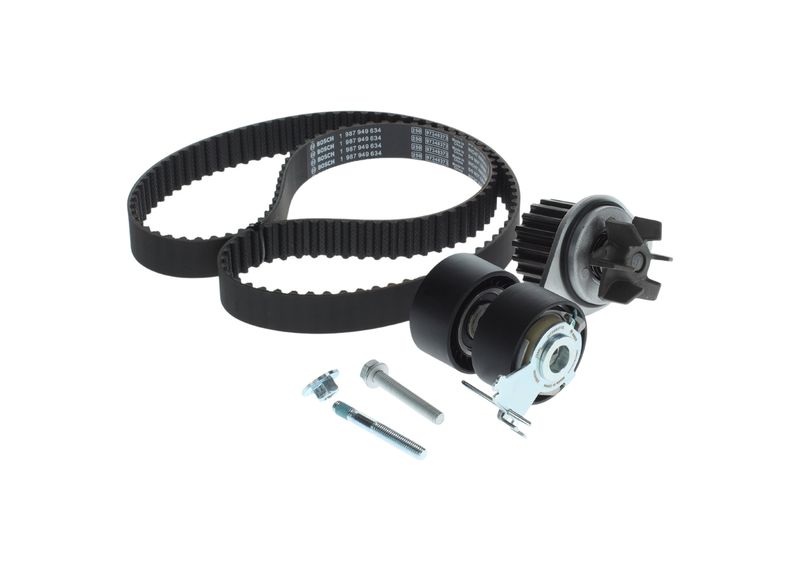 Veepump + hammasrihmakomplekt, BOSCH 1 987 945 312