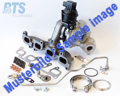 BTS Turbo Turbocompressore, Sovralimentazione TURBO SERVICE SET ORIGINAL-0