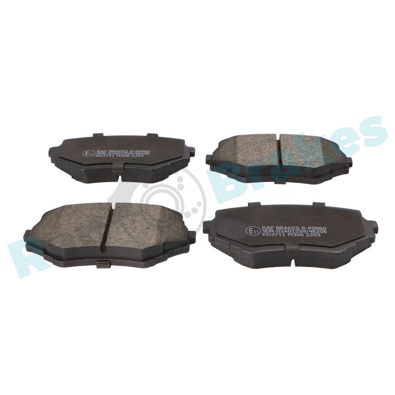RAP BRAKES R-P0960 Brake Pad Set, disc brake