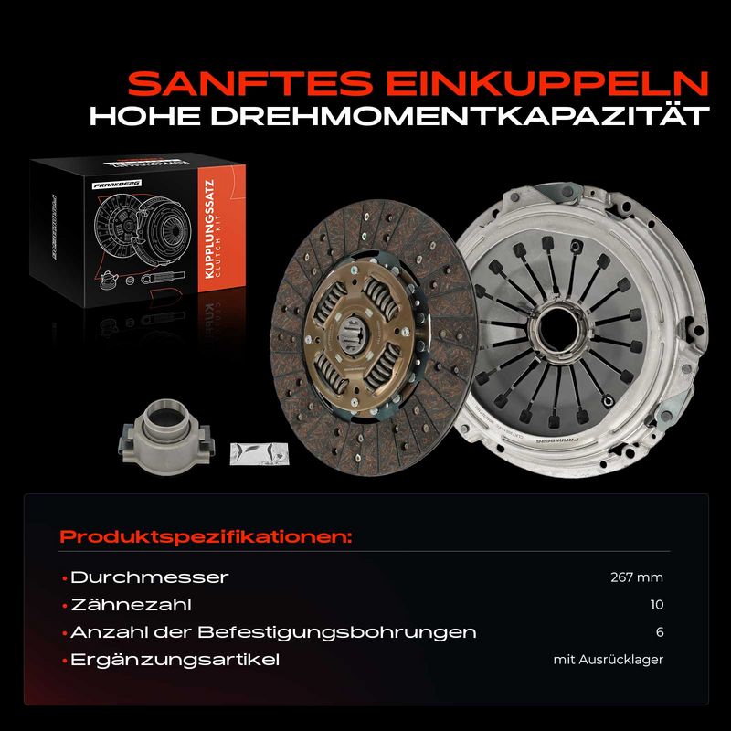 Frankberg 5481FB0037828 Clutch Kit