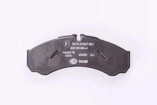 HELLA 8DB 355 005-411 Brake Pad Set, disc brake