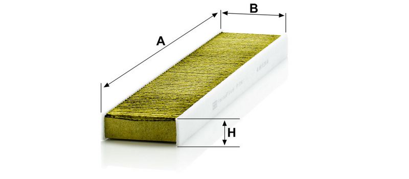 Filter, salongiõhk, MANN-FILTER FP 5141