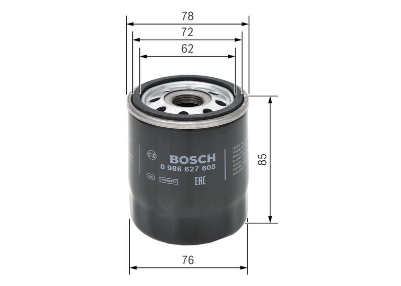 BOSCH F 026 407 203 Oil Filter