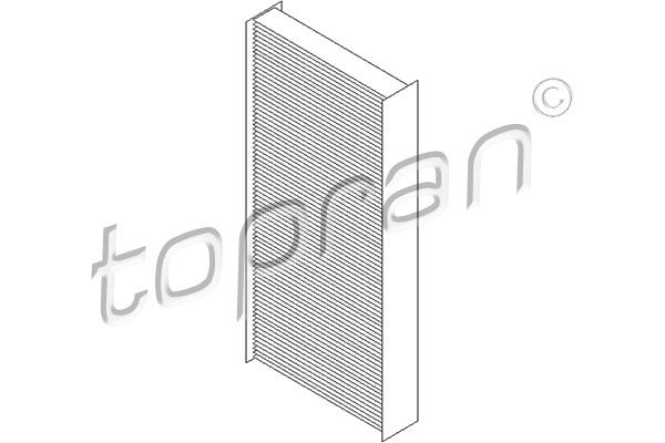 Фільтр, повітря у салоні, Topran 722552