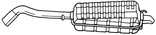SIGAM 25659 - Rear Silencer