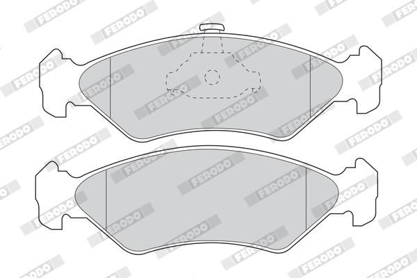 FERODO FDB1082 Brake Pad Set, disc brake