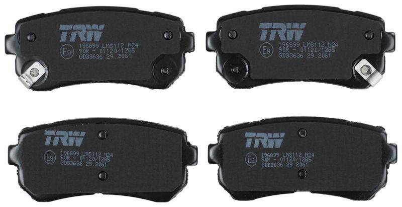 TRW GDB3636 Brake Pad Set, disc brake