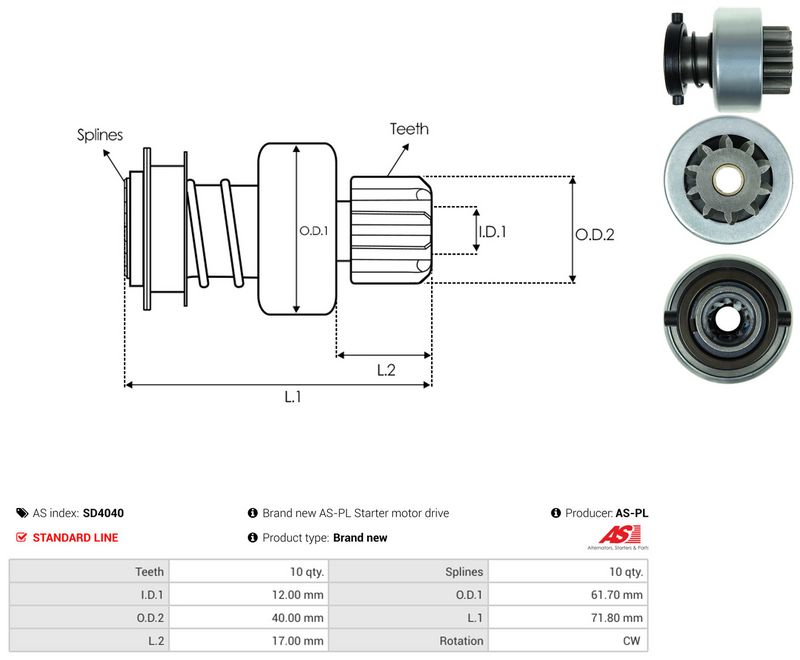 Vabajooks, starter, AS-PL SD4040