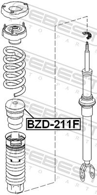 Буфер, підвіска, Febest BZD-211F