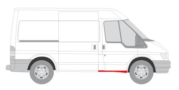 BLIC 6505-06-2509042P Entry plate
