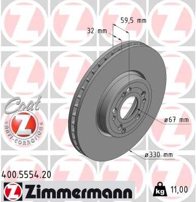 Тормозной диск MERCEDES Coat Z