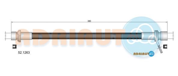 Гальмівний шланг, Adriauto 52.1263