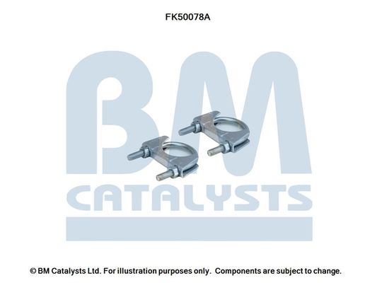 BM CATALYSTS szerelőkészlet, kipufogócső FK50078