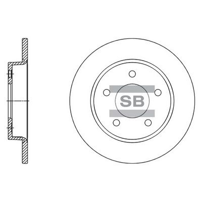 Гальмівний диск, Hi-Q SD4419