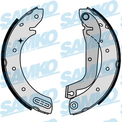 Комплект гальмівних колодок, Samko 87640