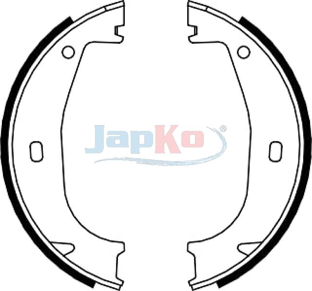 комплект спирачна челюст JAPKO
