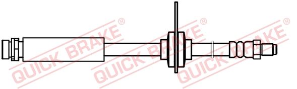 Гальмівний шланг, Quick Brake 32.712