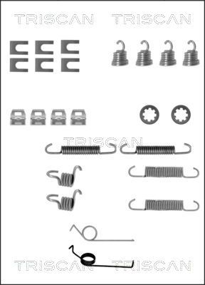 Tilbehørssæt, bremsebakker