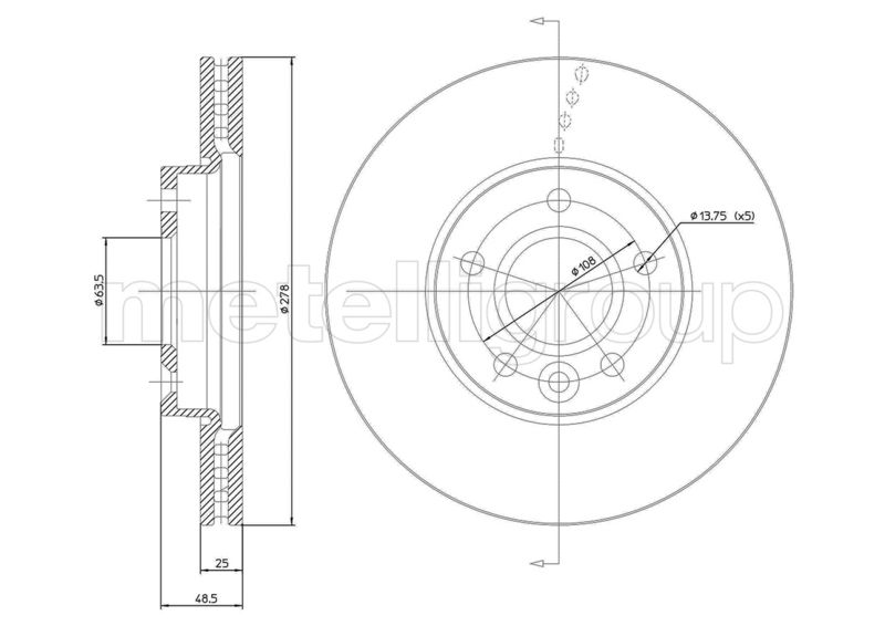 Disque+de+frein METELLI 23-1475C