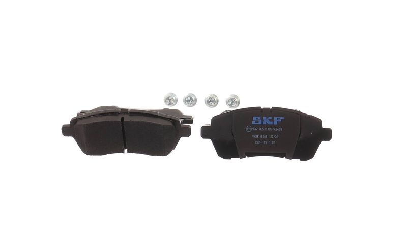 SKF VKBP80031 Комплект гальмівних накладок, дискове гальмо
