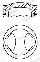 NÜRAL dugattyú 87-527500-00