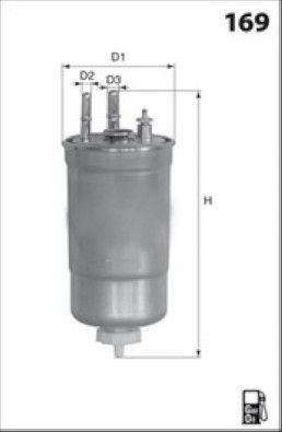 MISFAT Filtre à carburant M292