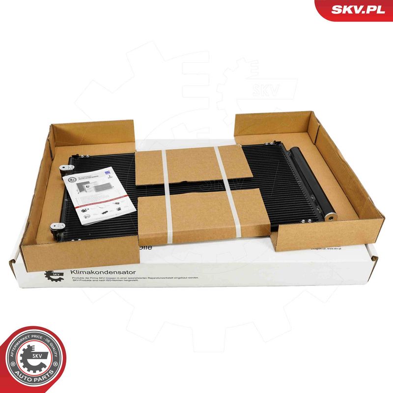 ESEN SKV 86SKV362 Condenser, air conditioning