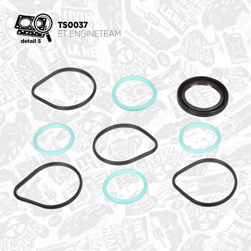 ET ENGINETEAM TS0037 Gasket Kit, cylinder head