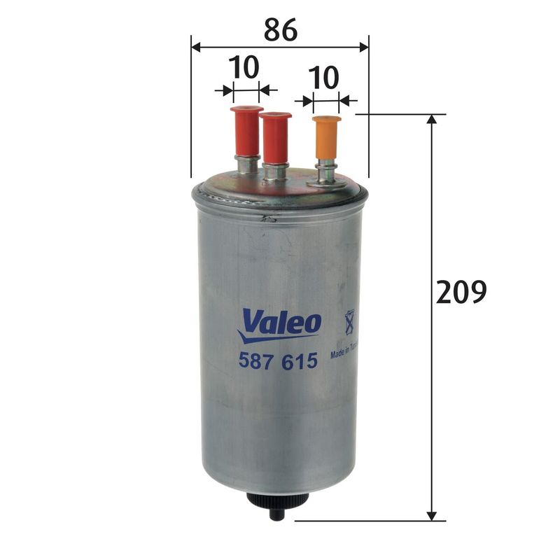 Valeo Fuel Filter 587615