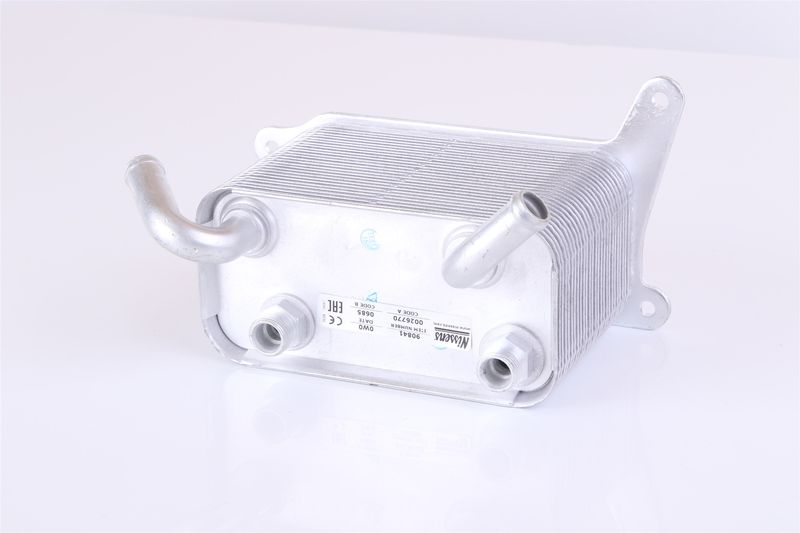 NISSENS 90841 Oil Cooler, automatic transmission