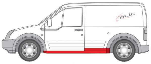 BLIC 6505-06-2507001P Entry plate