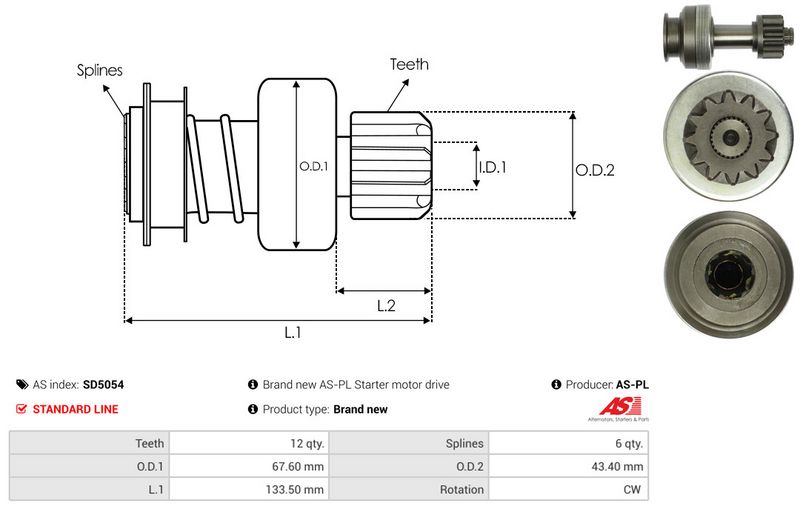 Vabajooks, starter, AS-PL SD5054