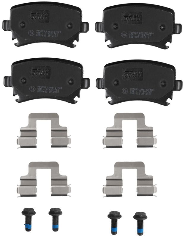 TRW GDB1622 Brake Pad Set, disc brake